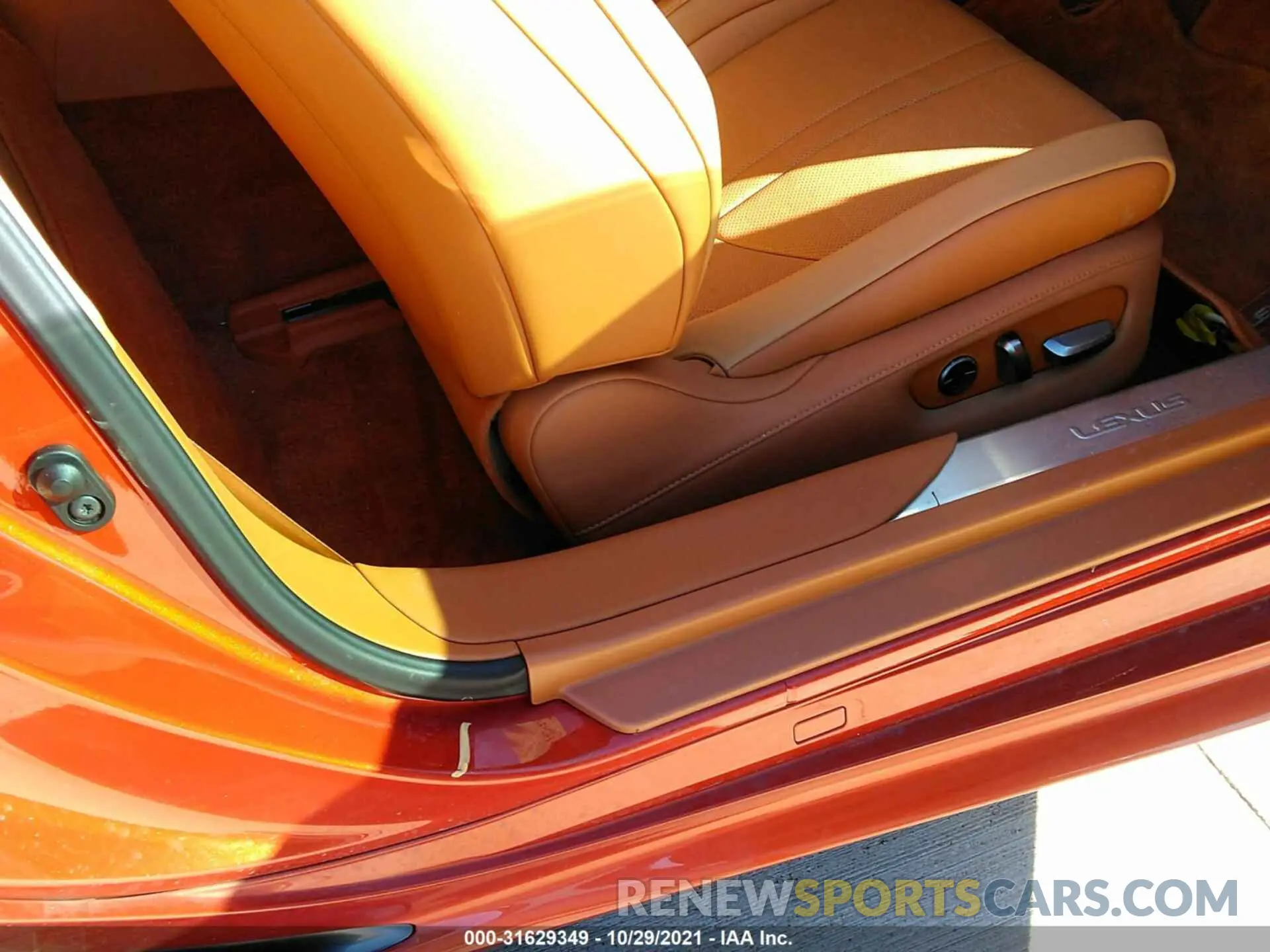 6 fotografías del automóvil dañado JTHKPAAY4MA100826 LEXUS LC 2021