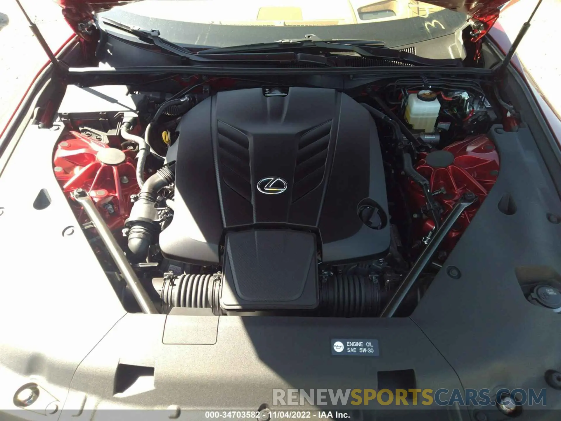 10 fotografías del automóvil dañado JTHKPAAY9MA103477 LEXUS LC 2021