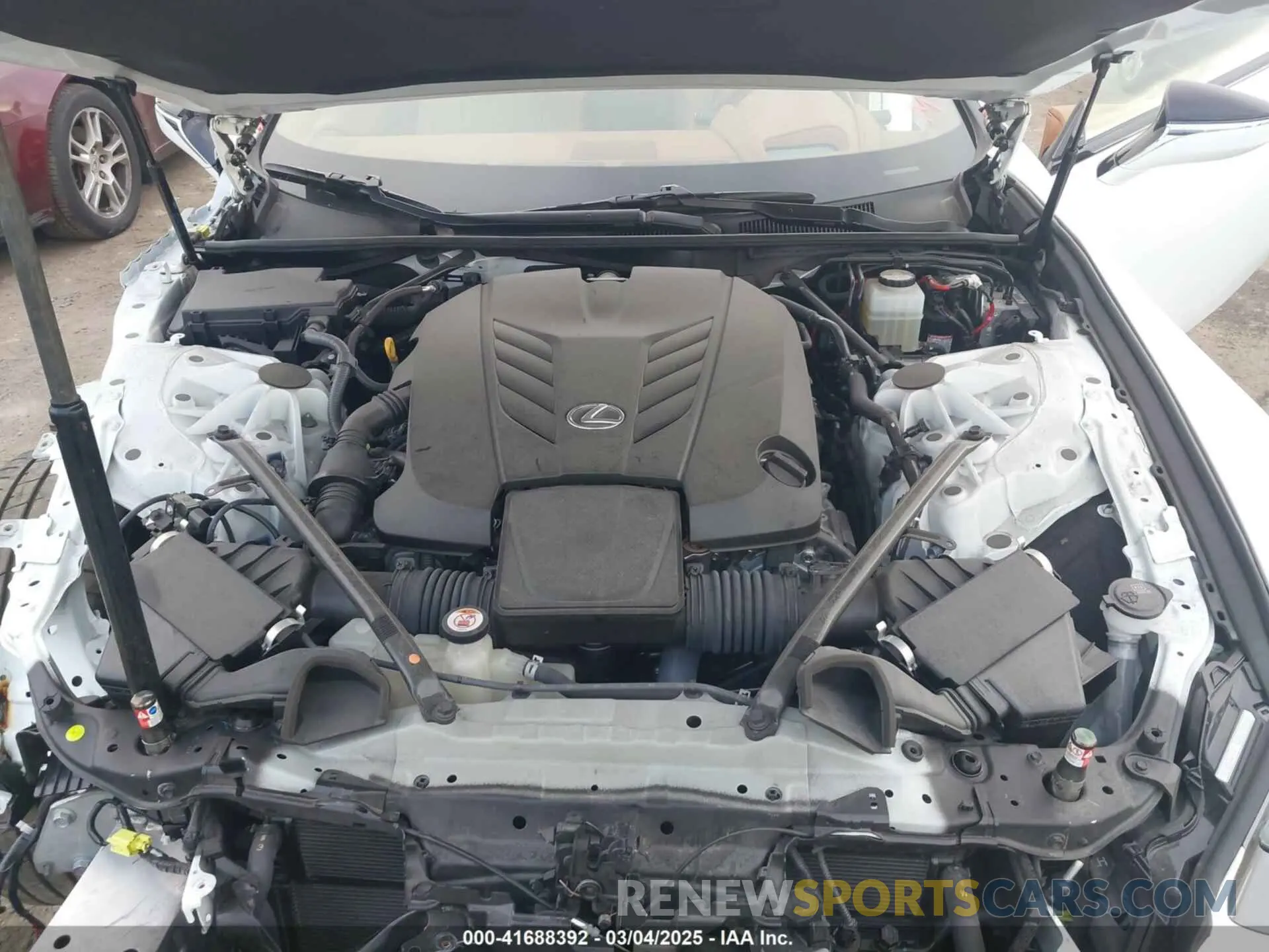 10 fotografías del automóvil dañado JTHKPAAY4MA101264 LEXUS LC 500 2021