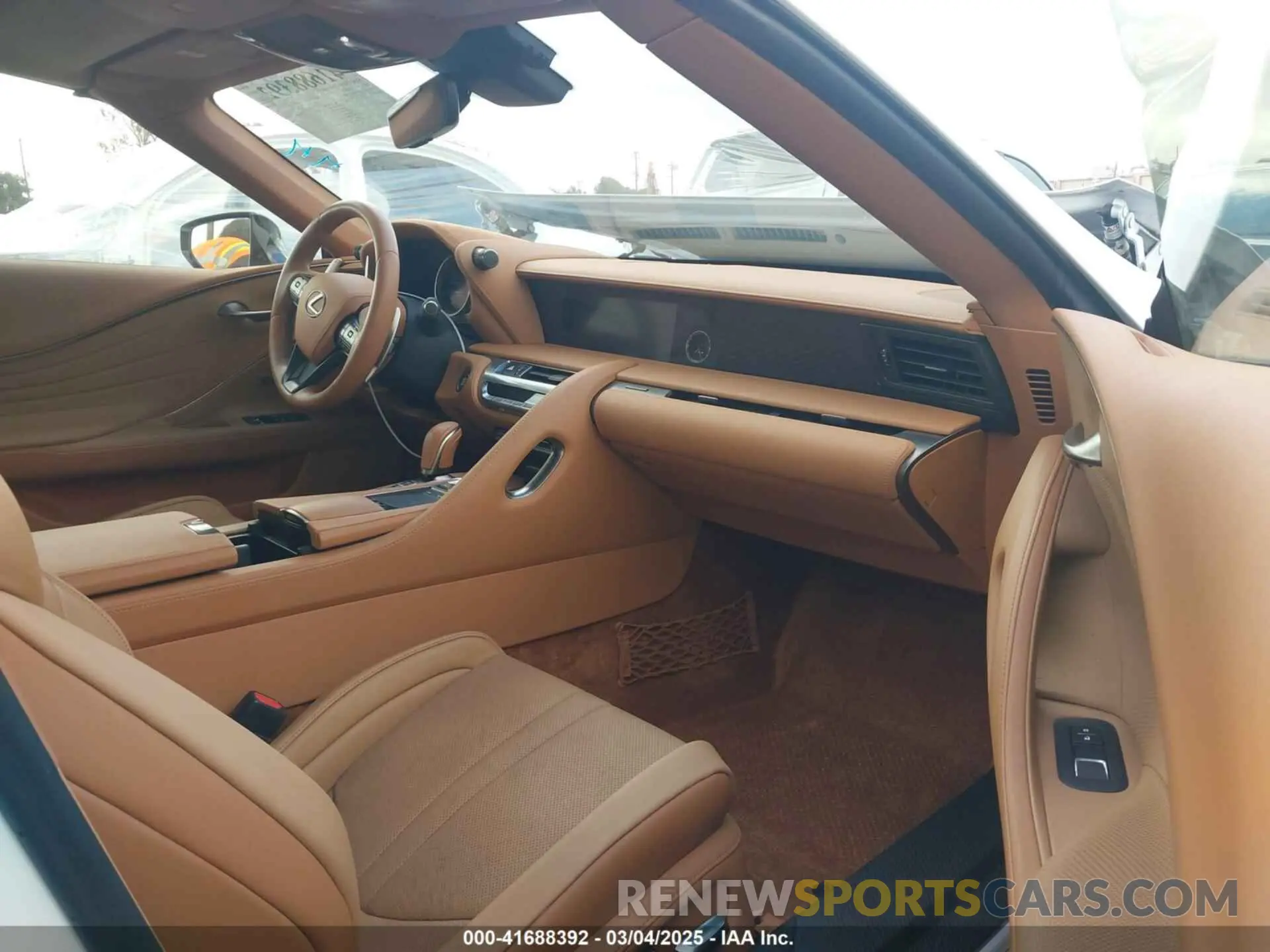 5 fotografías del automóvil dañado JTHKPAAY4MA101264 LEXUS LC 500 2021