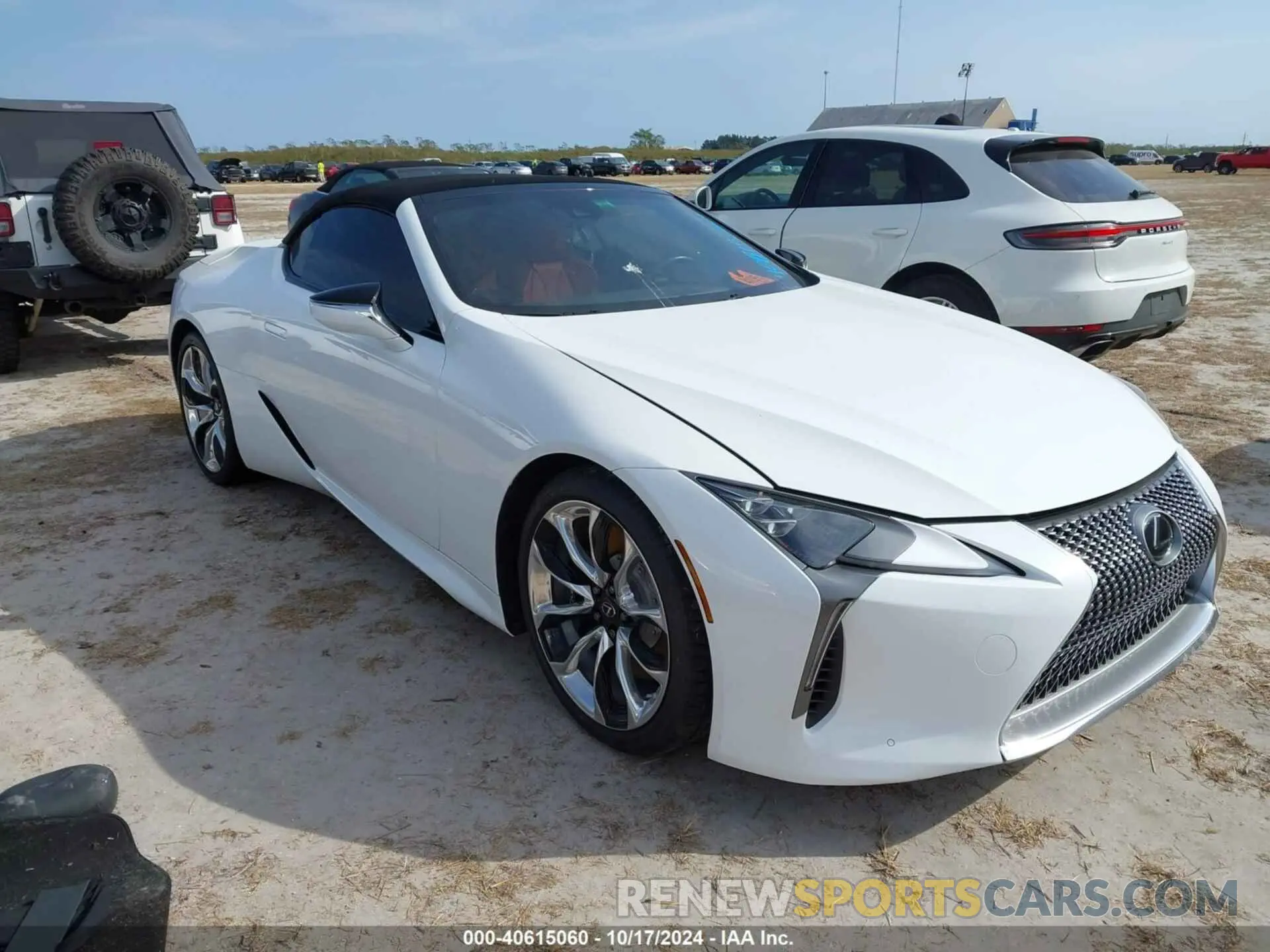 1 fotografías del automóvil dañado JTHKPAAY5MA103962 LEXUS LC 500 2021