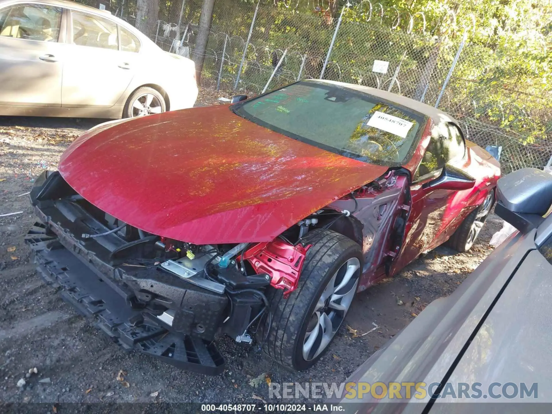 6 fotografías del automóvil dañado JTHMPAAY3PA106341 LEXUS LC 500 2023