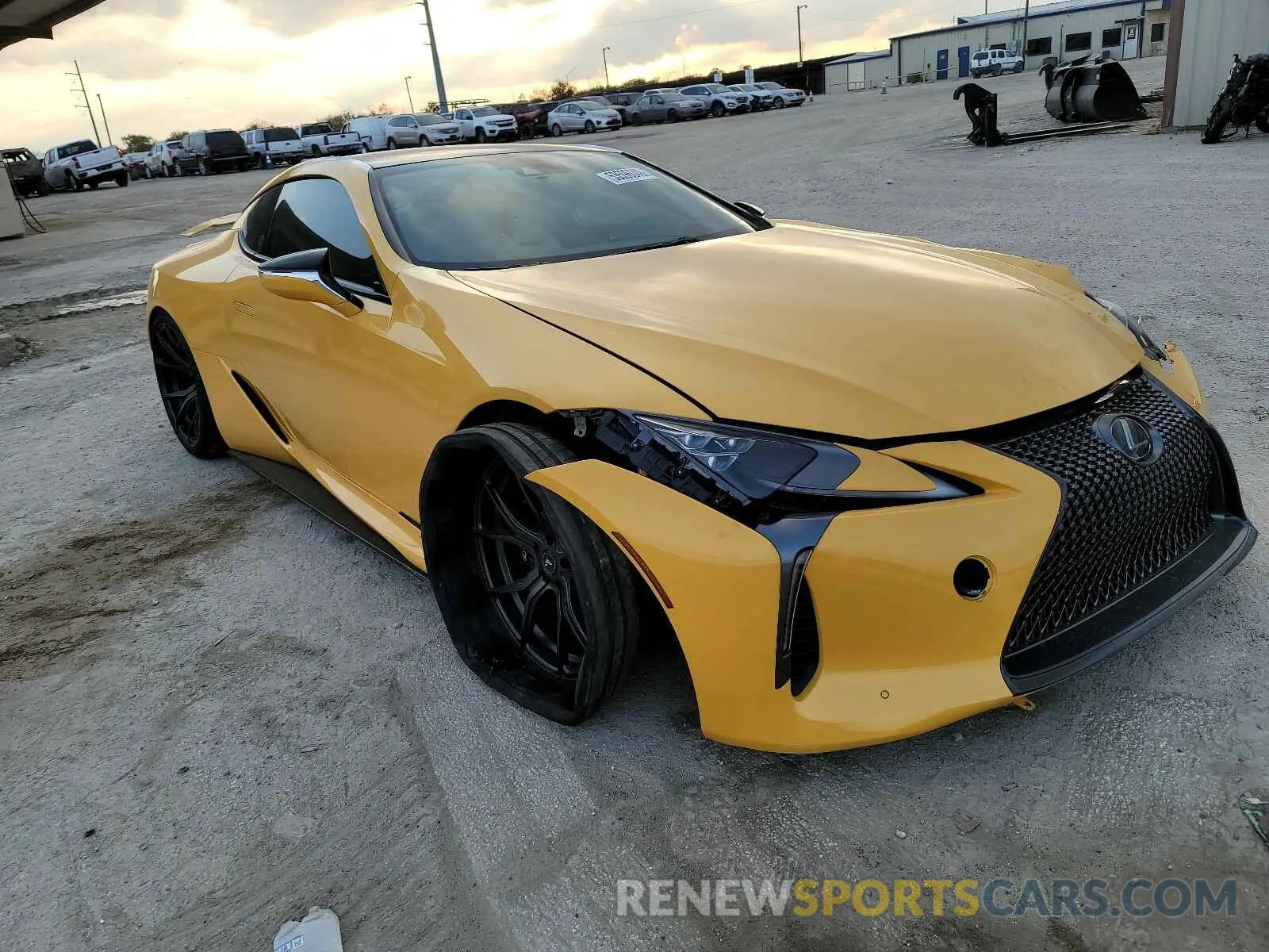 1 fotografías del automóvil dañado JTHHP5AY2KA006653 LEXUS LC500 2019