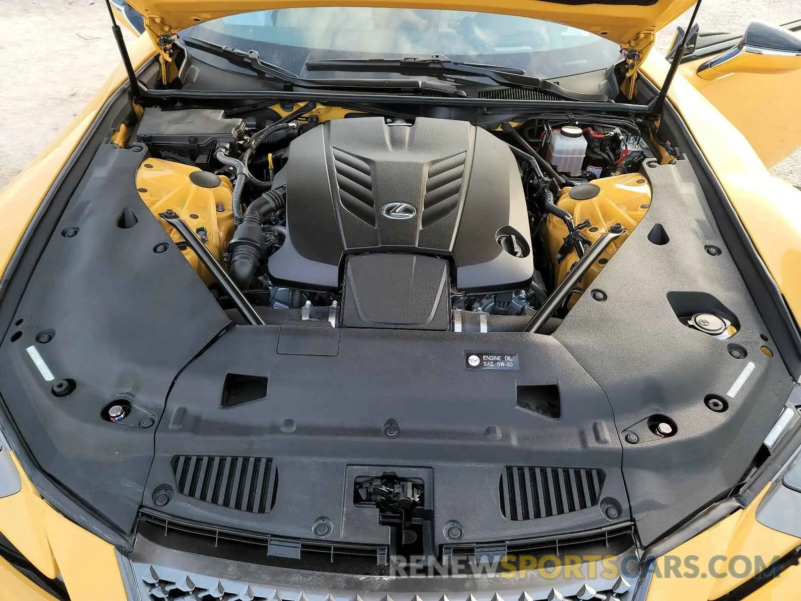 7 fotografías del automóvil dañado JTHHP5AY2KA006653 LEXUS LC500 2019