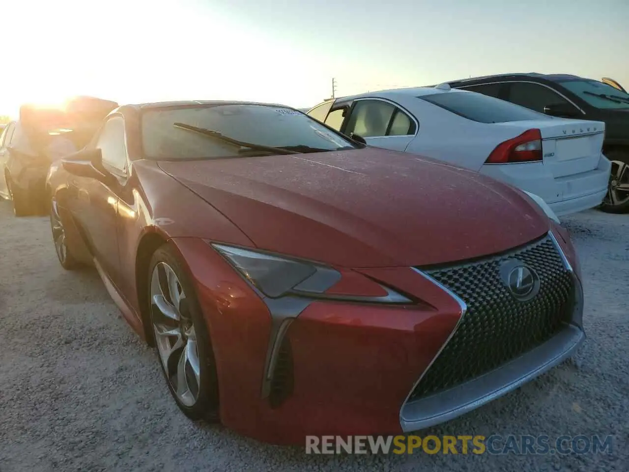 1 fotografías del automóvil dañado JTHHP5AY9KA006410 LEXUS LC500 2019