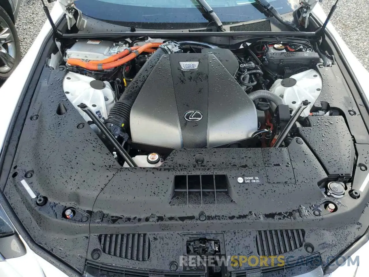 11 fotografías del automóvil dañado JTHBY5AY8LA001946 LEXUS LC500 2020