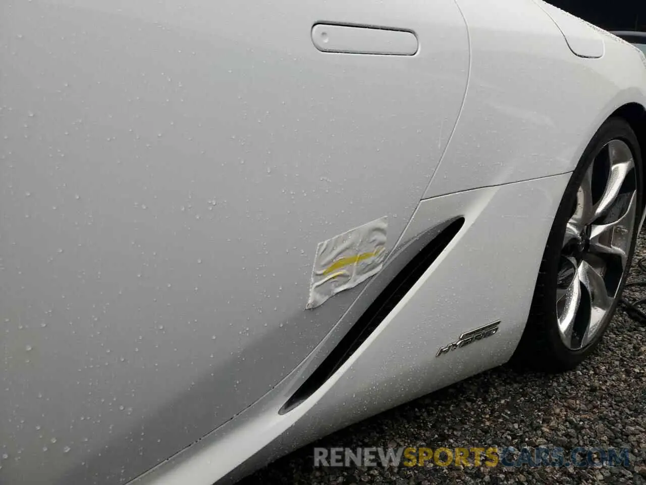 12 fotografías del automóvil dañado JTHBY5AY8LA001946 LEXUS LC500 2020