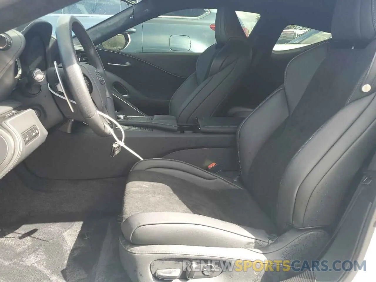 7 fotografías del automóvil dañado JTHBY5AY8LA001946 LEXUS LC500 2020