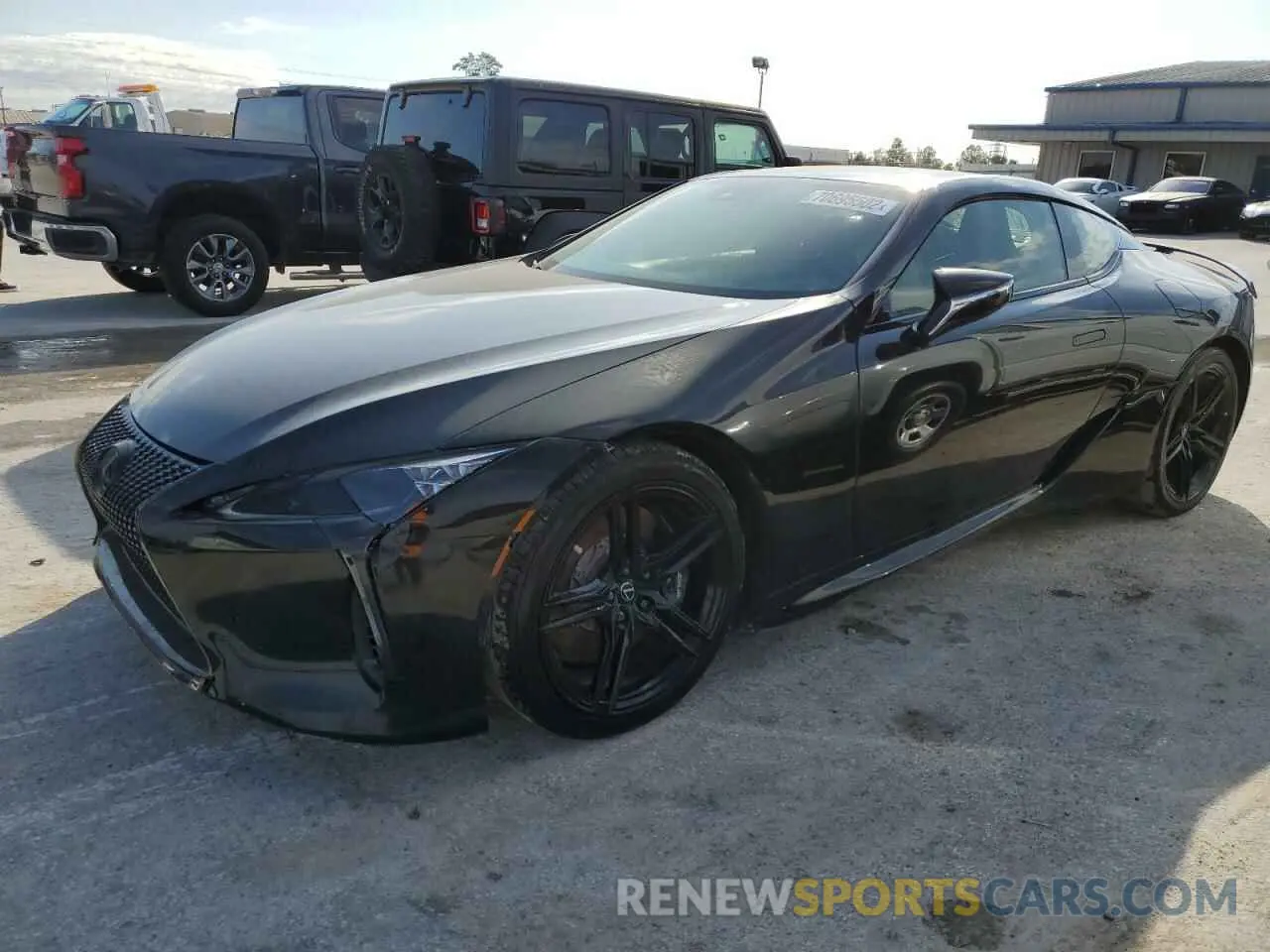 1 fotografías del automóvil dañado JTHCP5AY9MA103619 LEXUS LC500 2021