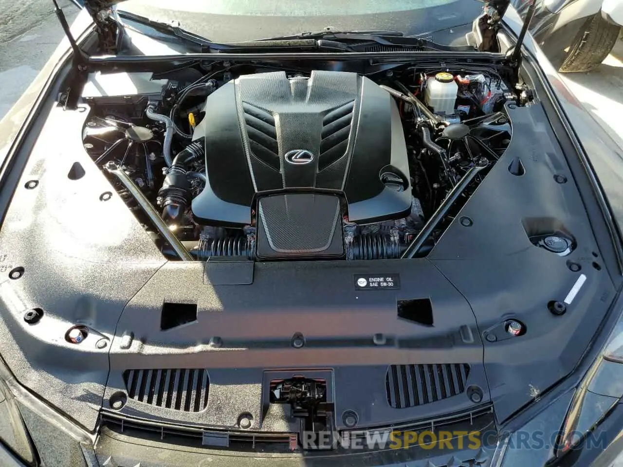 11 fotografías del automóvil dañado JTHCP5AY9MA103619 LEXUS LC500 2021