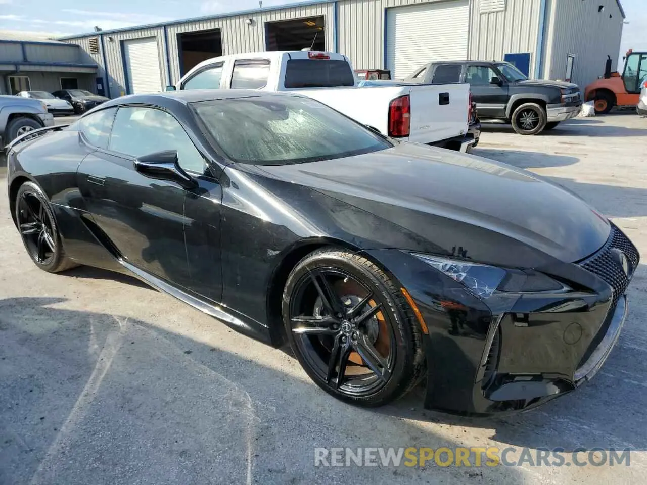 4 fotografías del automóvil dañado JTHCP5AY9MA103619 LEXUS LC500 2021