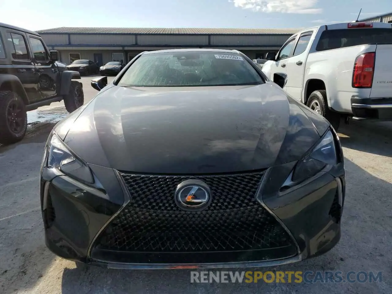 5 fotografías del automóvil dañado JTHCP5AY9MA103619 LEXUS LC500 2021