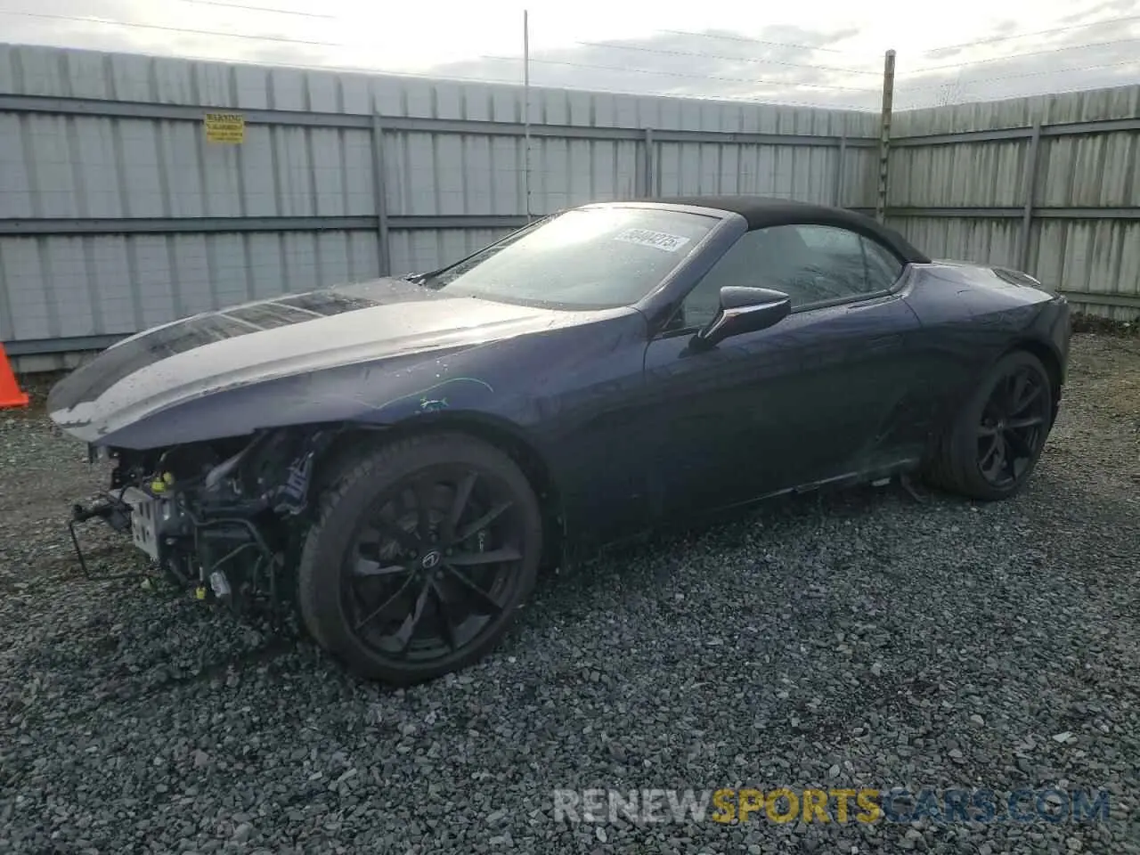 1 fotografías del automóvil dañado JTHKPAAY8MA102594 LEXUS LC500 2021