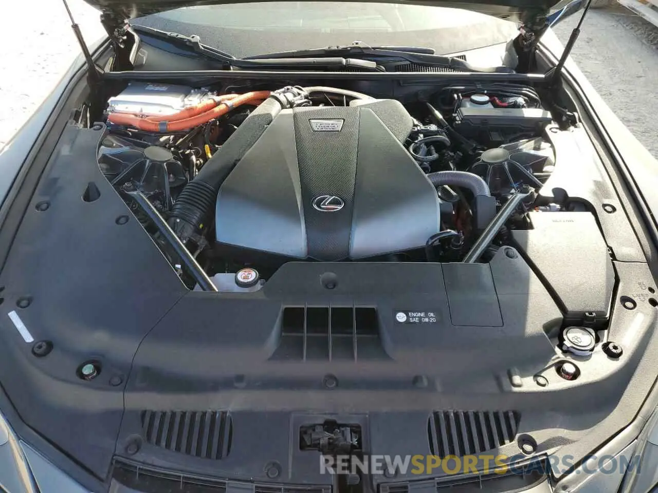 11 fotografías del automóvil dañado JTHJY5AY9NA002294 LEXUS LC500 2022