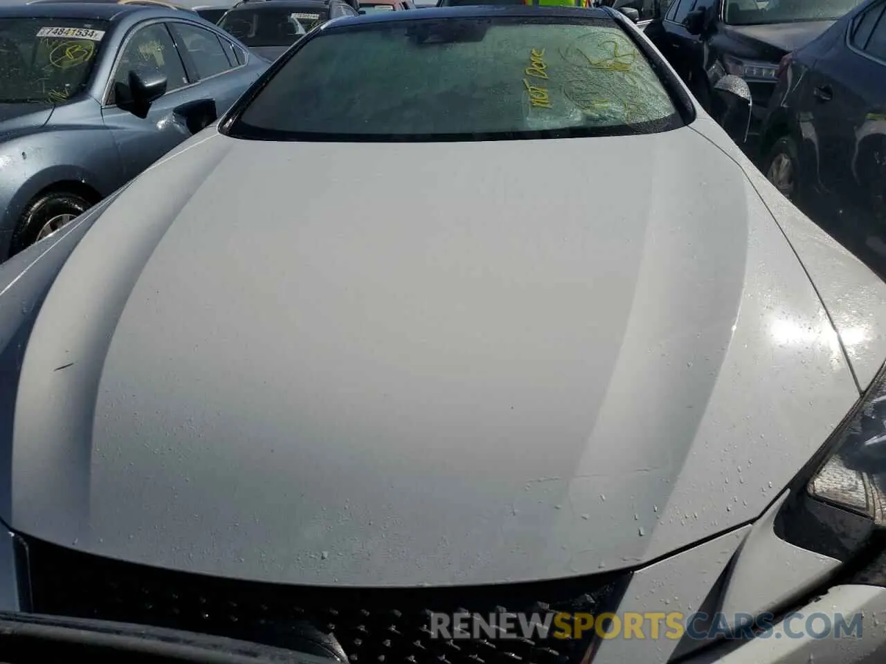 5 fotografías del automóvil dañado JTHLP5AY3NA105772 LEXUS LC500 2022