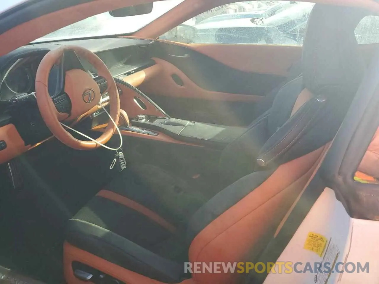 7 fotografías del automóvil dañado JTHLP5AY3NA105772 LEXUS LC500 2022