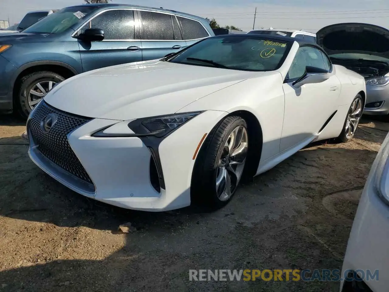 1 fotografías del automóvil dañado JTHMPAAY4PA106848 LEXUS LC500 2023