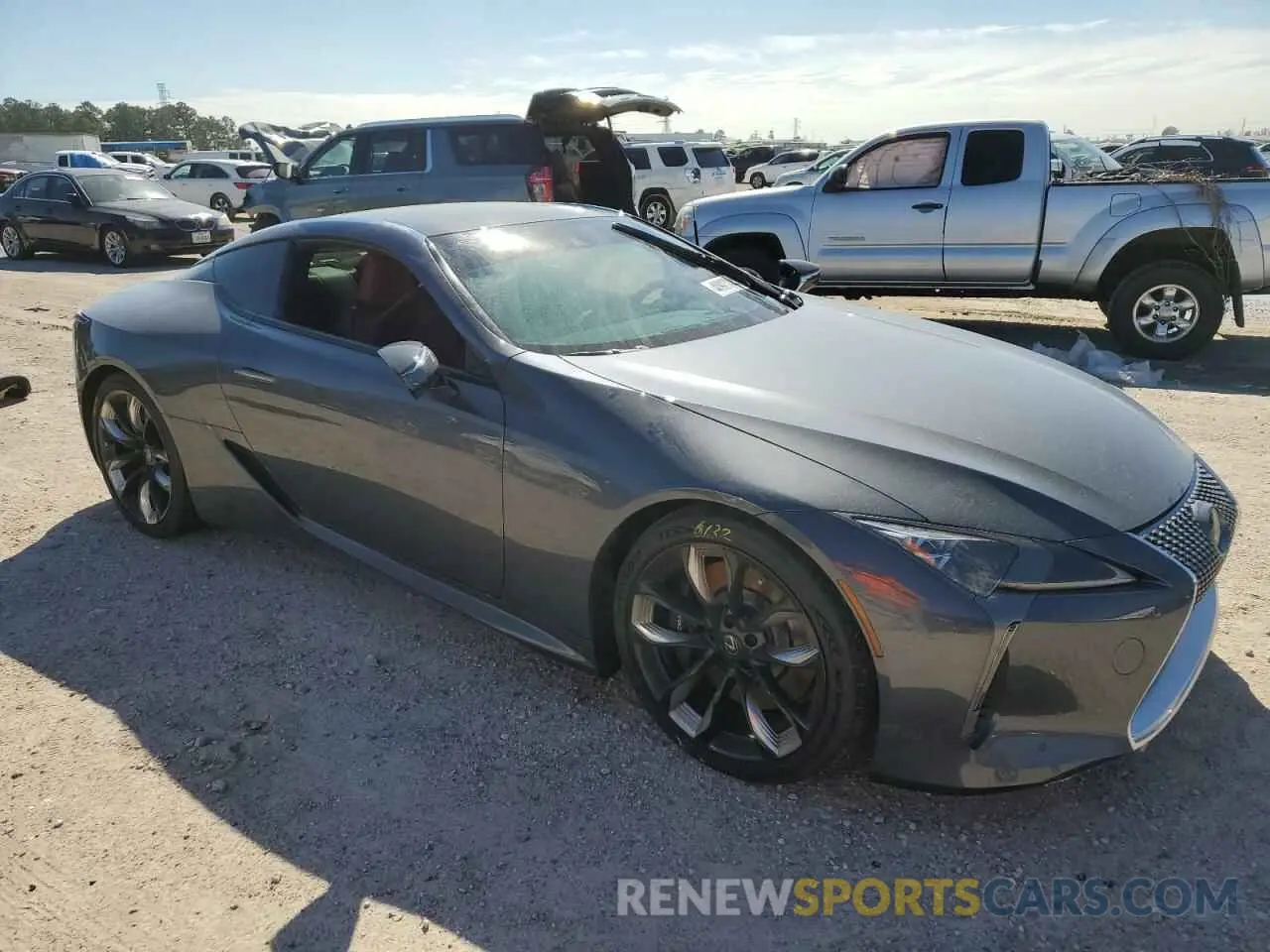 4 fotografías del automóvil dañado JTHBP5AY5RA108822 LEXUS LC500 2024