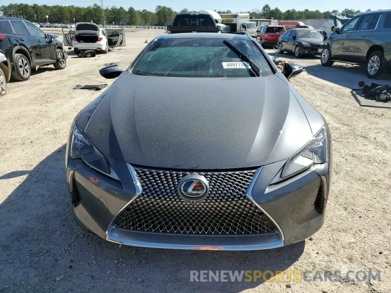 5 fotografías del automóvil dañado JTHBP5AY5RA108822 LEXUS LC500 2024