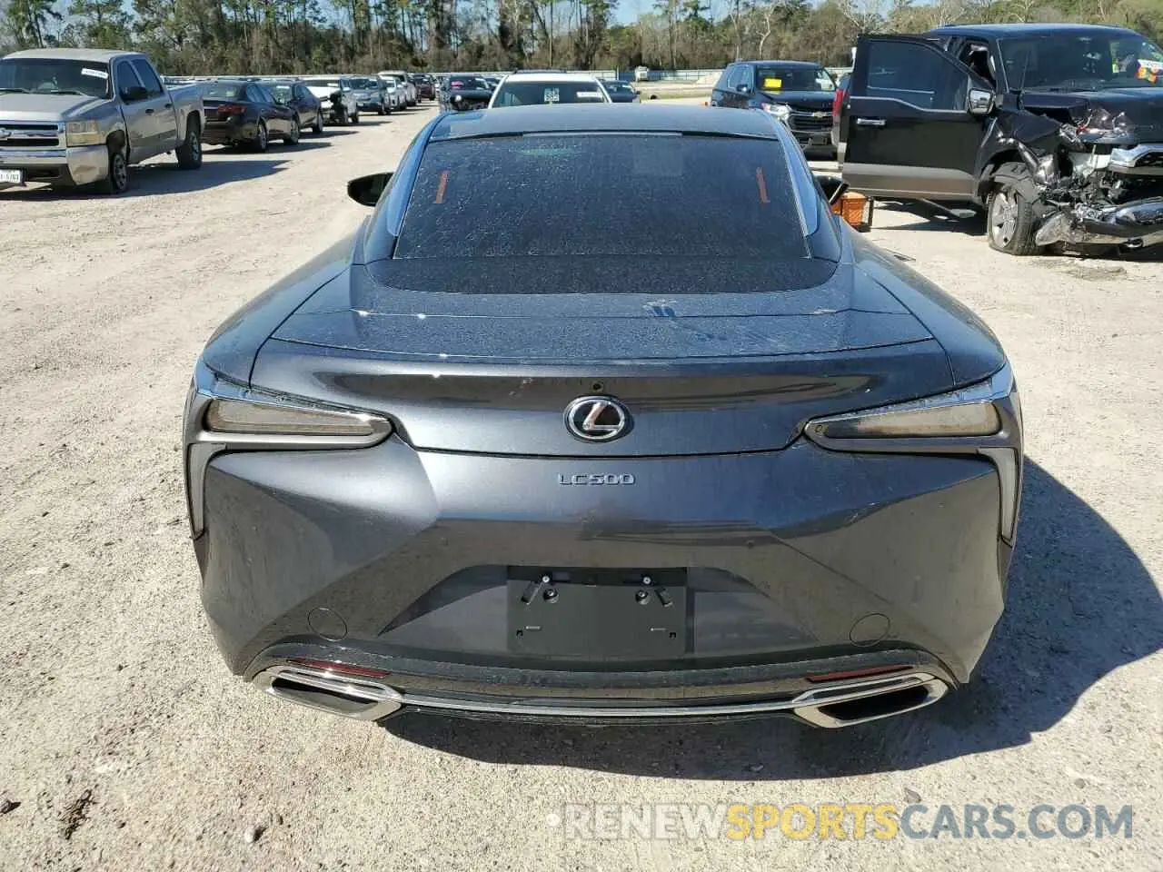 6 fotografías del automóvil dañado JTHBP5AY5RA108822 LEXUS LC500 2024