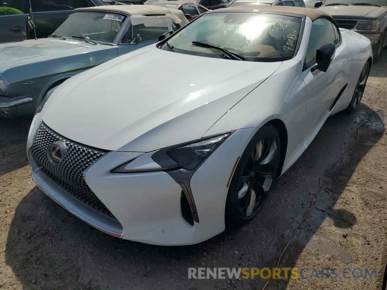 1 fotografías del automóvil dañado JTHMPAAY1RA108771 LEXUS LC500 2024