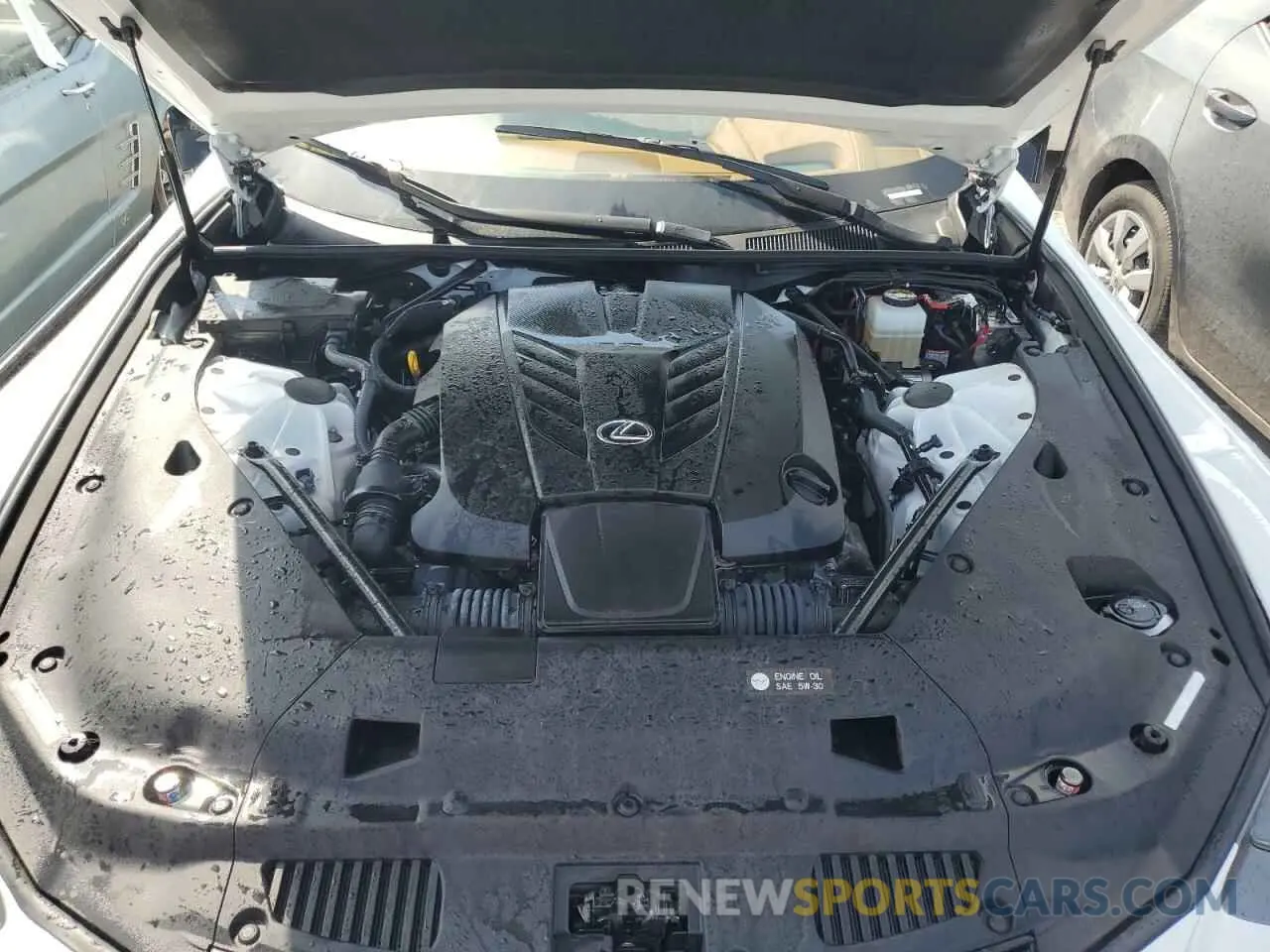 11 fotografías del automóvil dañado JTHMPAAY1RA108771 LEXUS LC500 2024