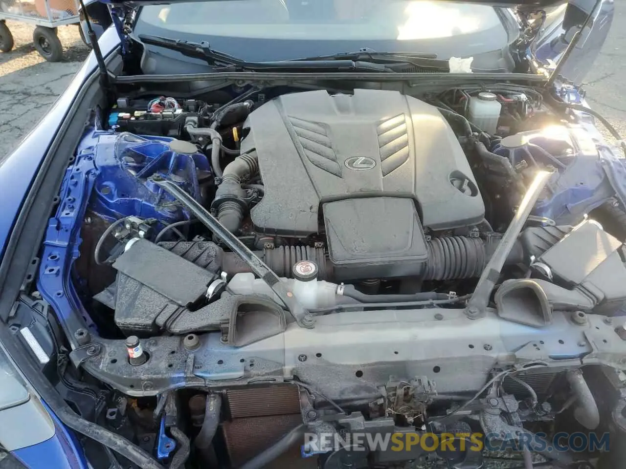 11 fotografías del automóvil dañado JTHMPAAY5RA108238 LEXUS LC500 2024