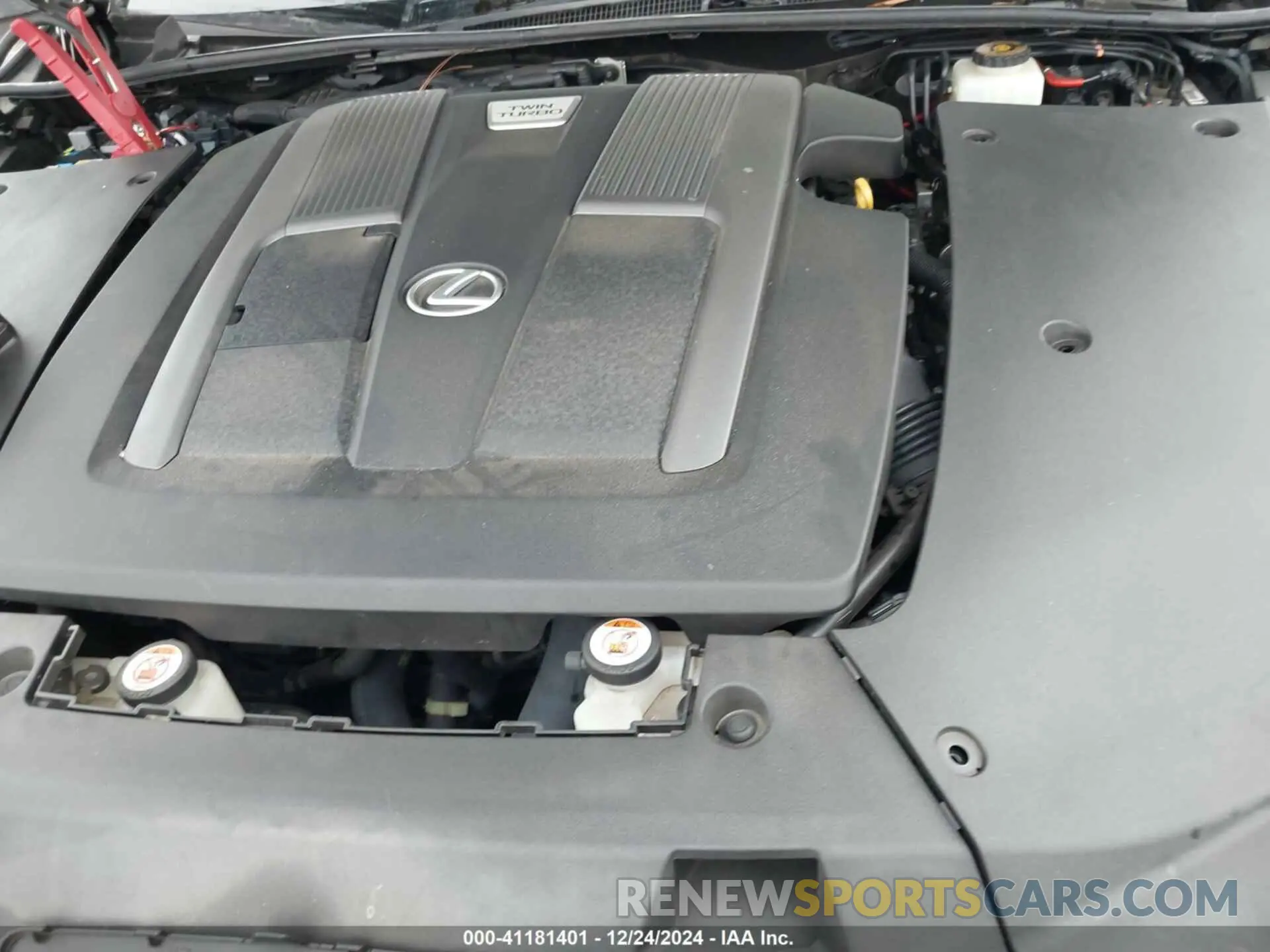 10 fotografías del automóvil dañado JTHB5LFF6K5008714 LEXUS LS 500 2019
