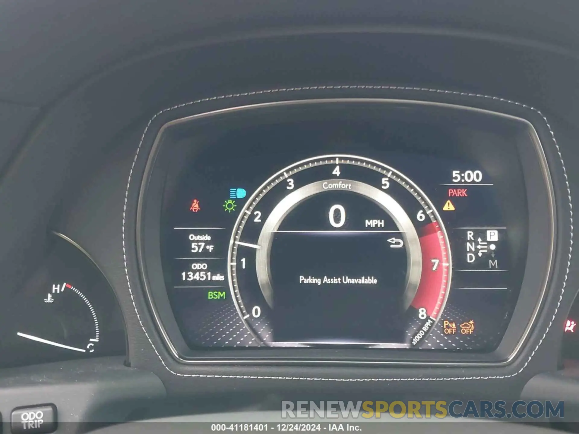 15 fotografías del automóvil dañado JTHB5LFF6K5008714 LEXUS LS 500 2019