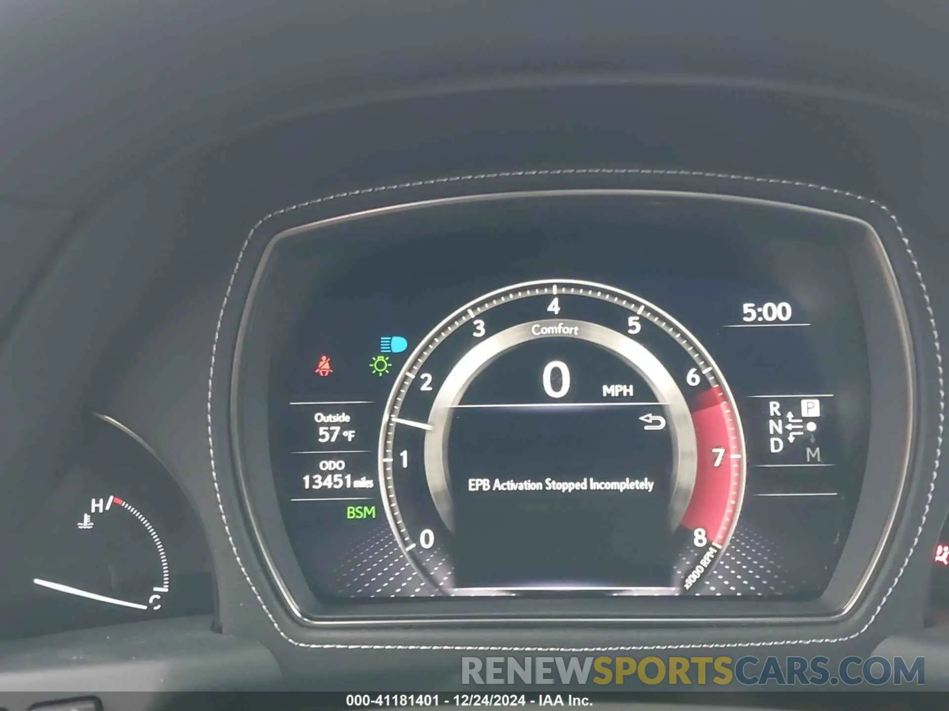 7 fotografías del automóvil dañado JTHB5LFF6K5008714 LEXUS LS 500 2019