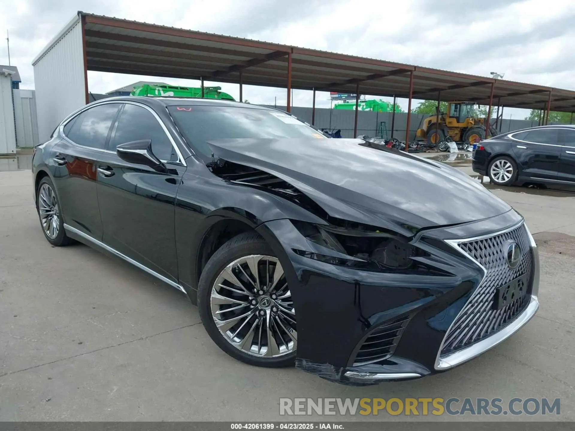 1 fotografías del automóvil dañado JTHD51FF1L5011017 LEXUS LS 500 2020