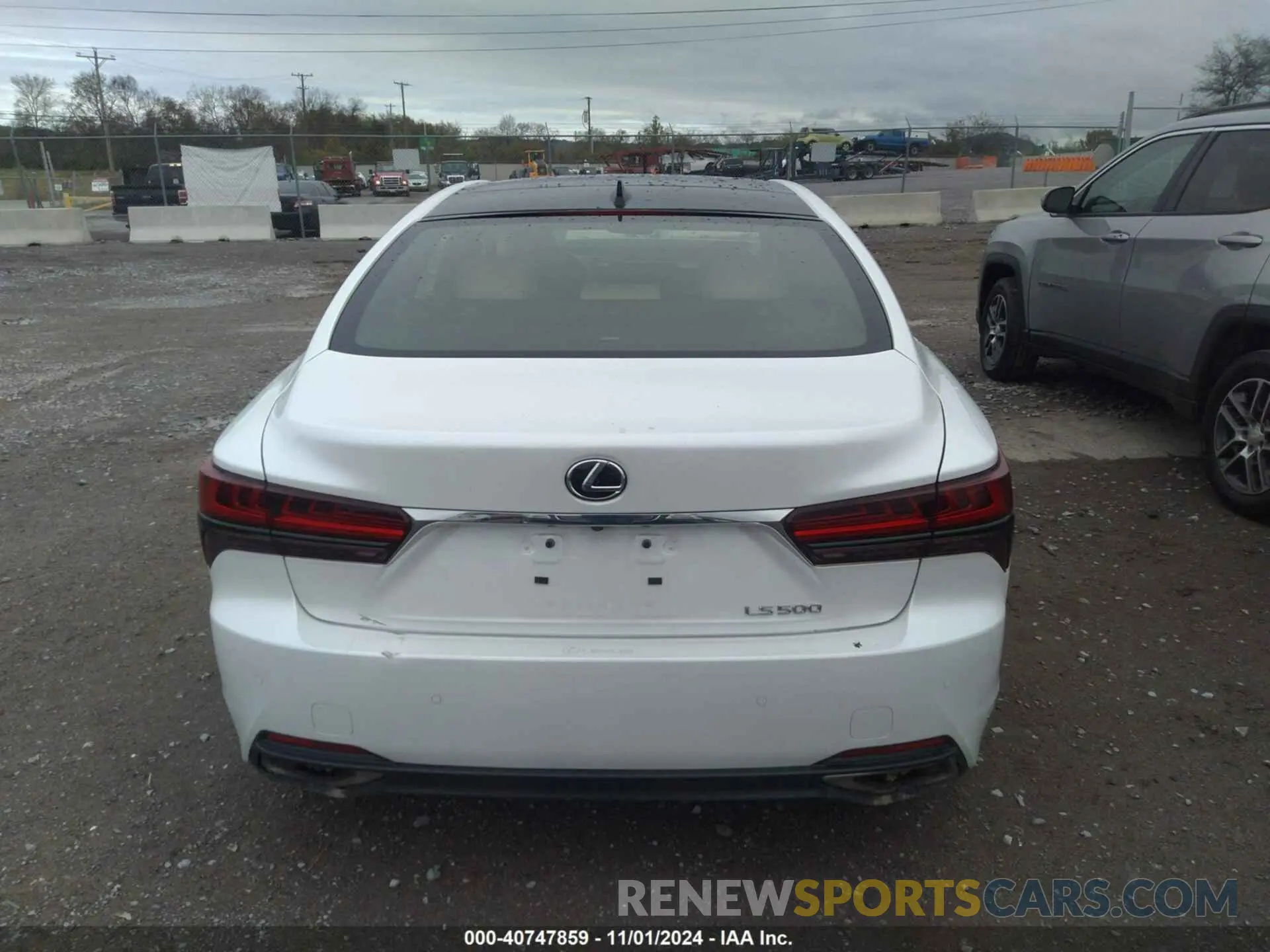 16 fotografías del automóvil dañado JTHD51FF0N5015708 LEXUS LS 500 2022