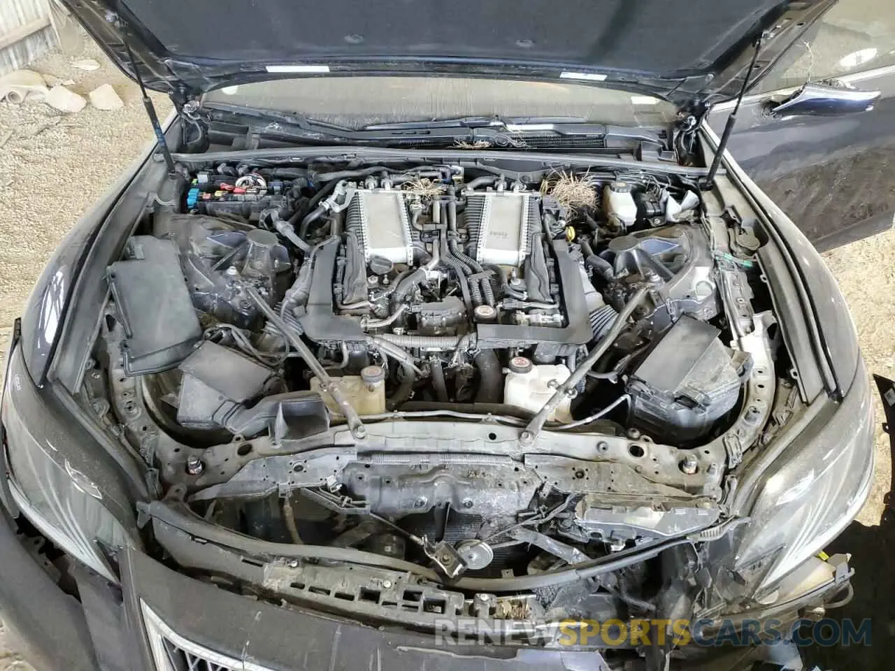 11 fotografías del automóvil dañado JTHB51FF0K5007269 LEXUS LS500 2019