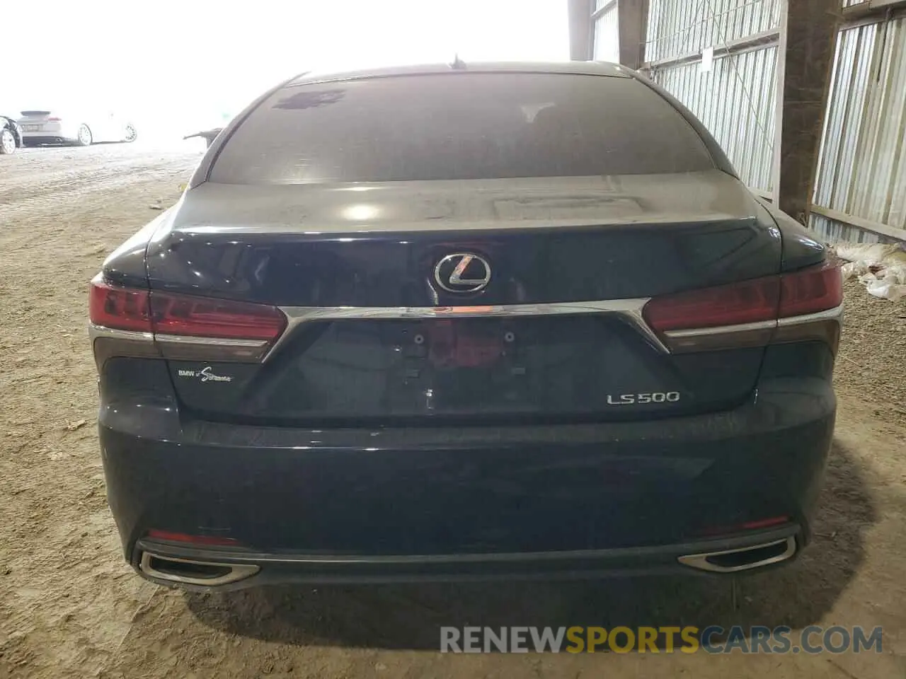 6 fotografías del automóvil dañado JTHB51FF0K5007269 LEXUS LS500 2019