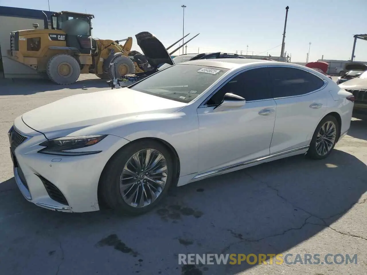 1 fotografías del automóvil dañado JTHB51FF9K5008940 LEXUS LS500 2019