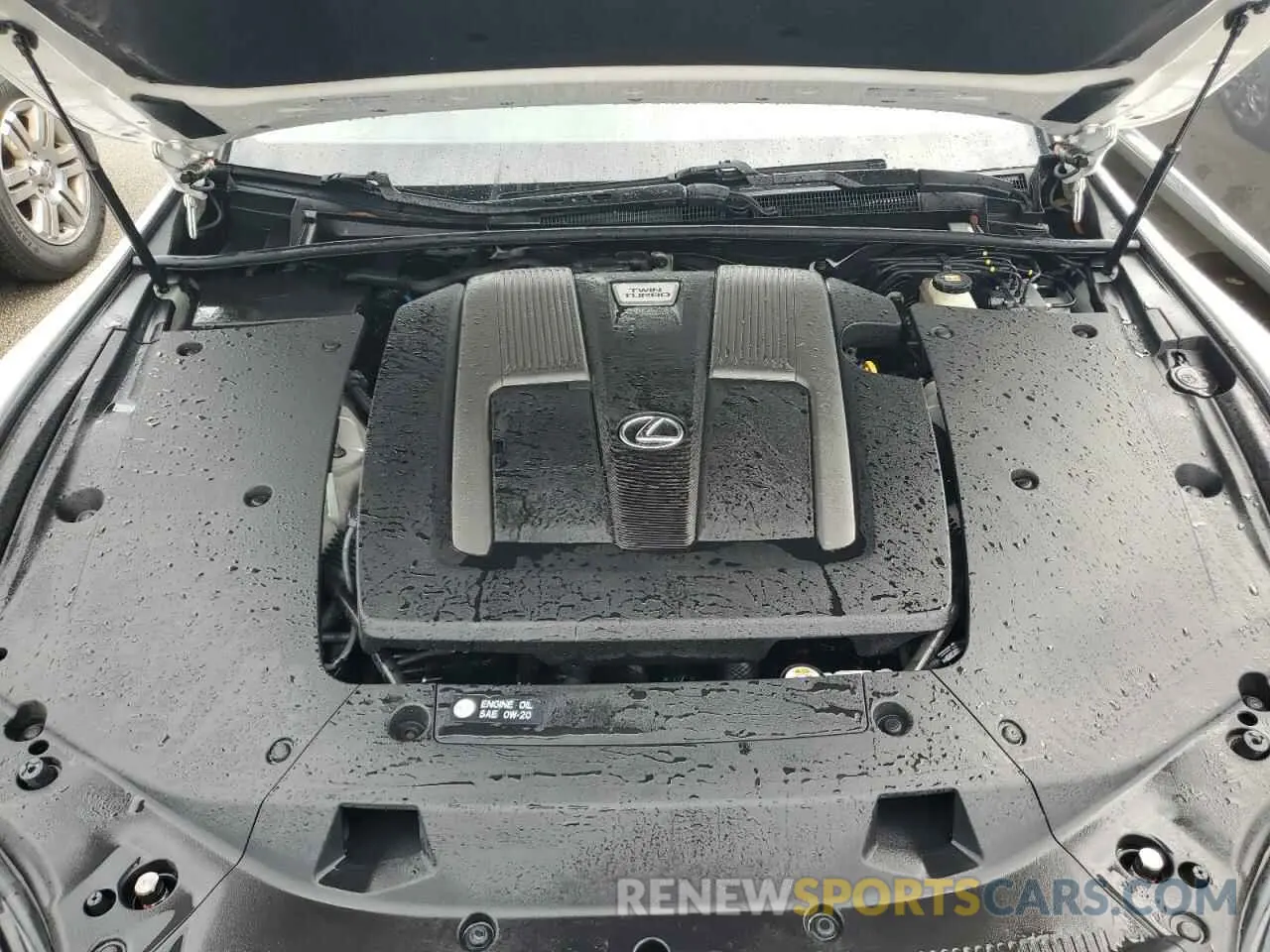 11 fotografías del automóvil dañado JTHB51FFXK5009417 LEXUS LS500 2019