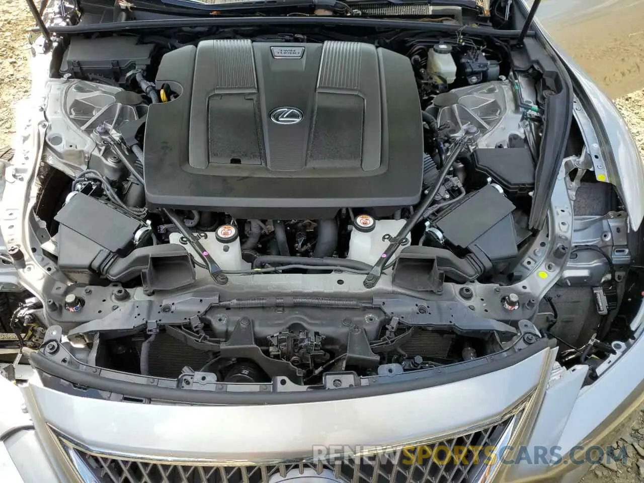 7 fotografías del automóvil dañado JTHC51FF2K5006600 LEXUS LS500 2019