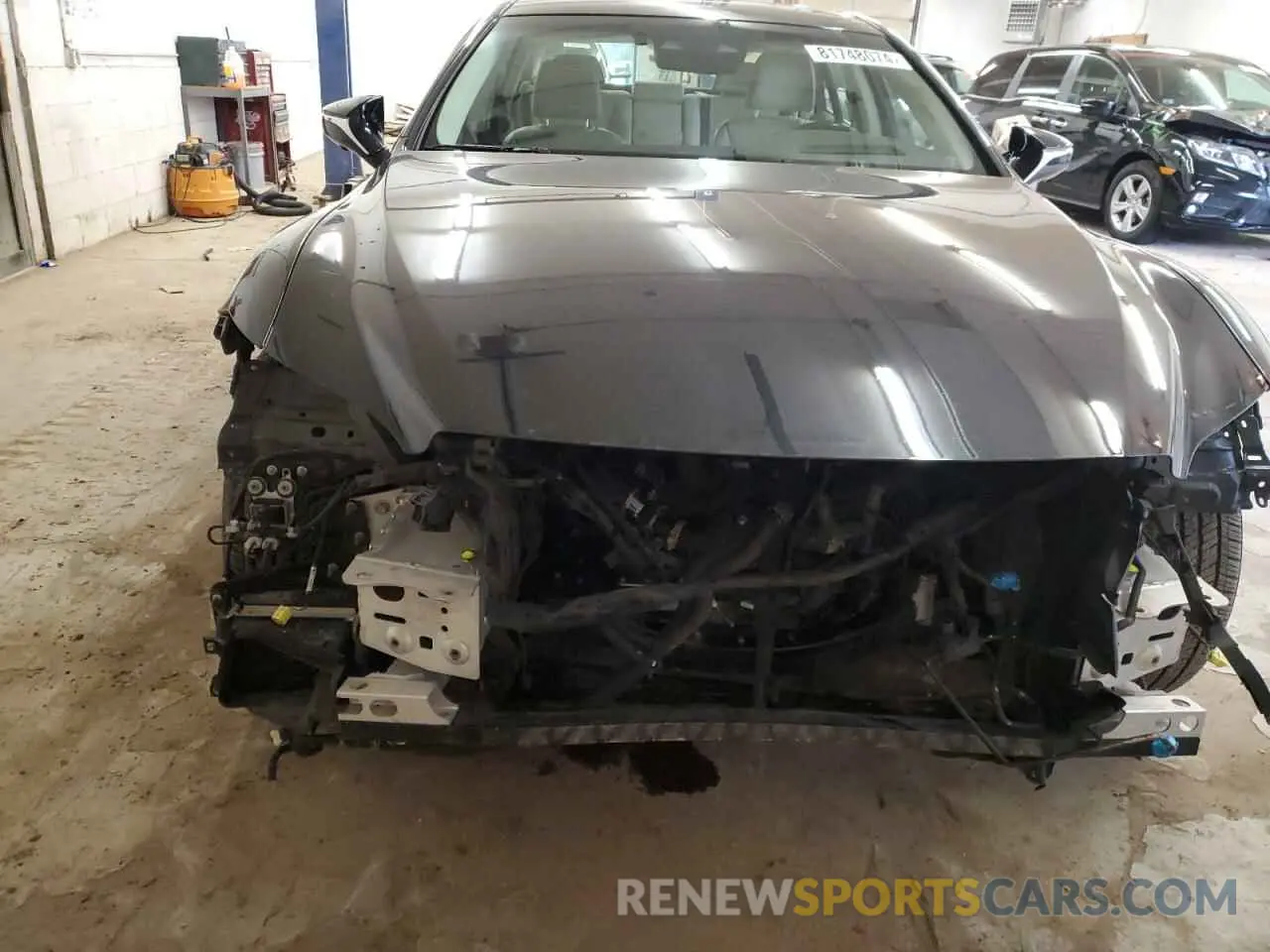 5 fotografías del automóvil dañado JTHC51FF6K5006583 LEXUS LS500 2019