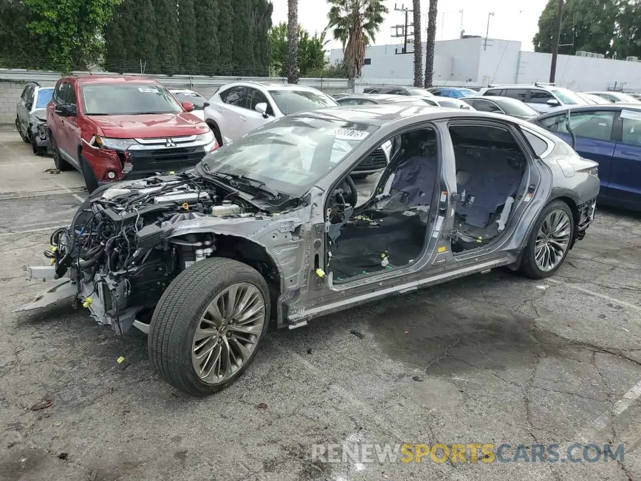 1 fotografías del automóvil dañado JTHD51FF0P5018885 LEXUS LS500 2023