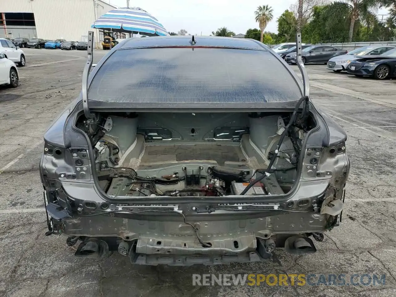 6 fotografías del automóvil dañado JTHD51FF0P5018885 LEXUS LS500 2023