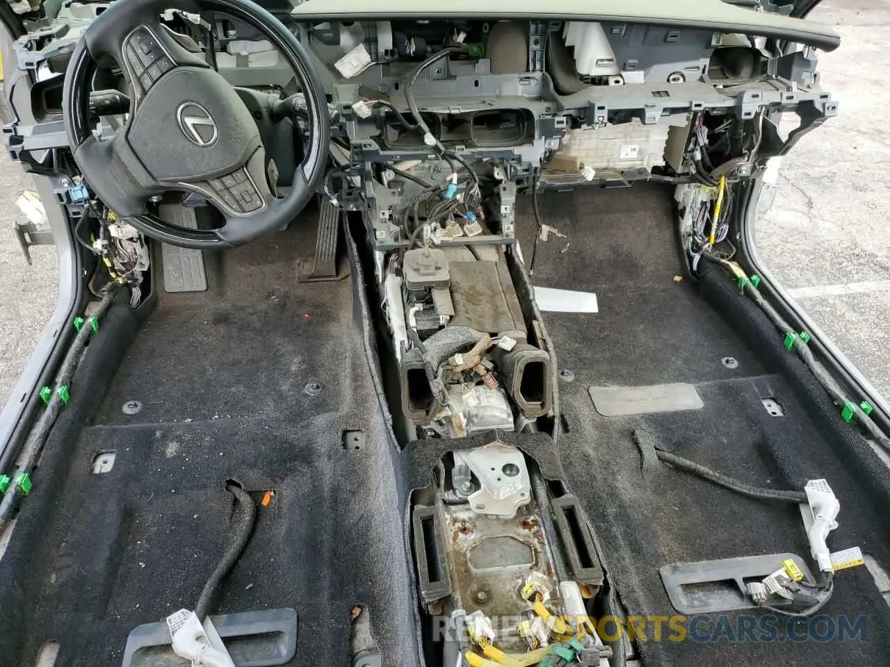8 fotografías del automóvil dañado JTHD51FF0P5018885 LEXUS LS500 2023