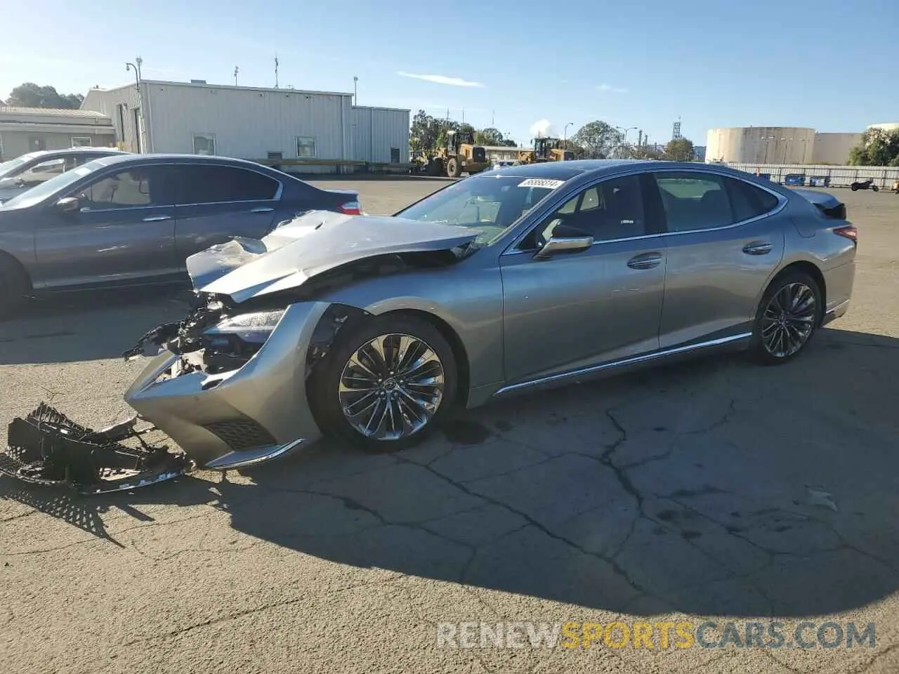 1 fotografías del automóvil dañado JTHD51FF2P5018953 LEXUS LS500 2023
