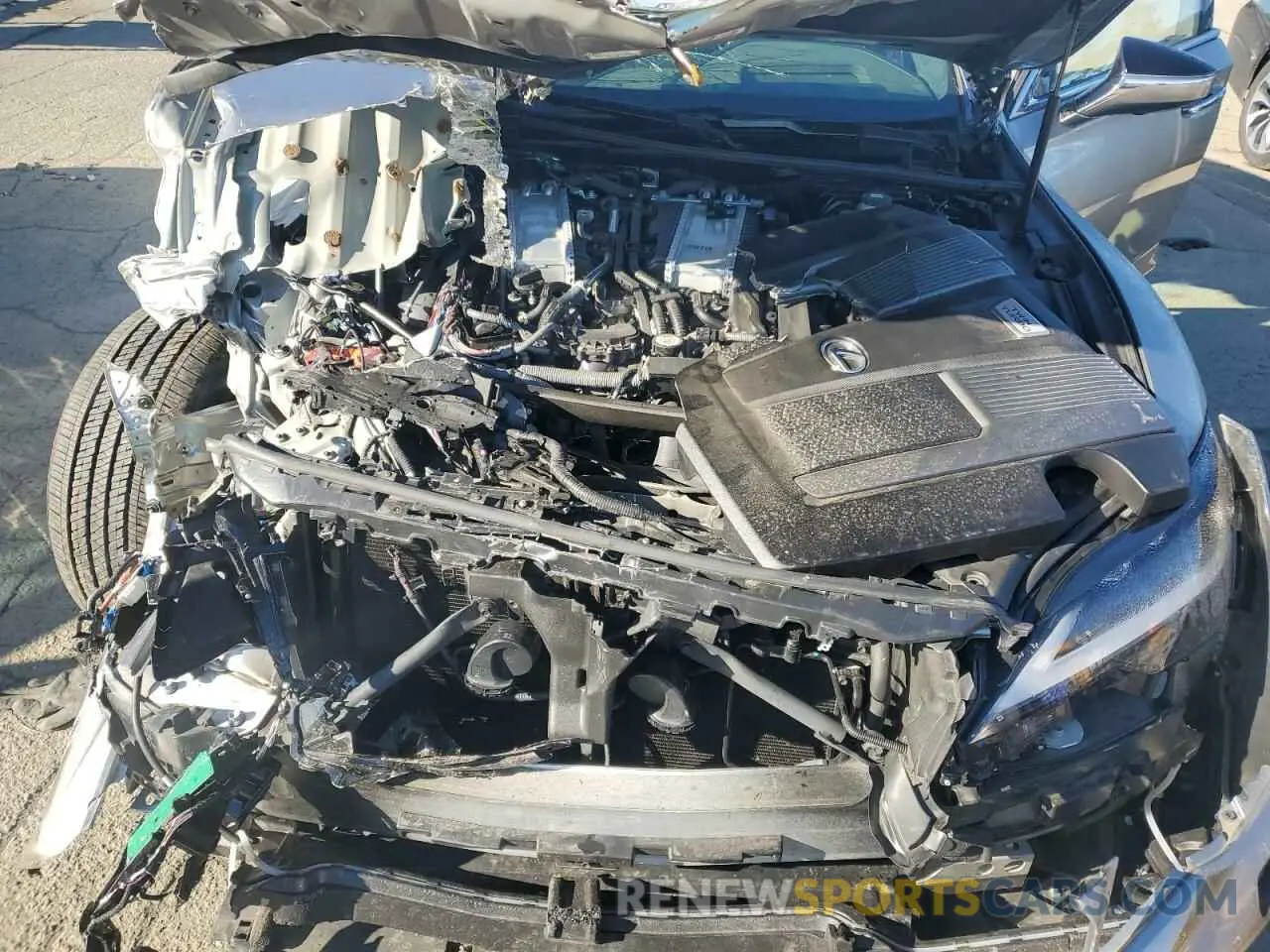 11 fotografías del automóvil dañado JTHD51FF2P5018953 LEXUS LS500 2023