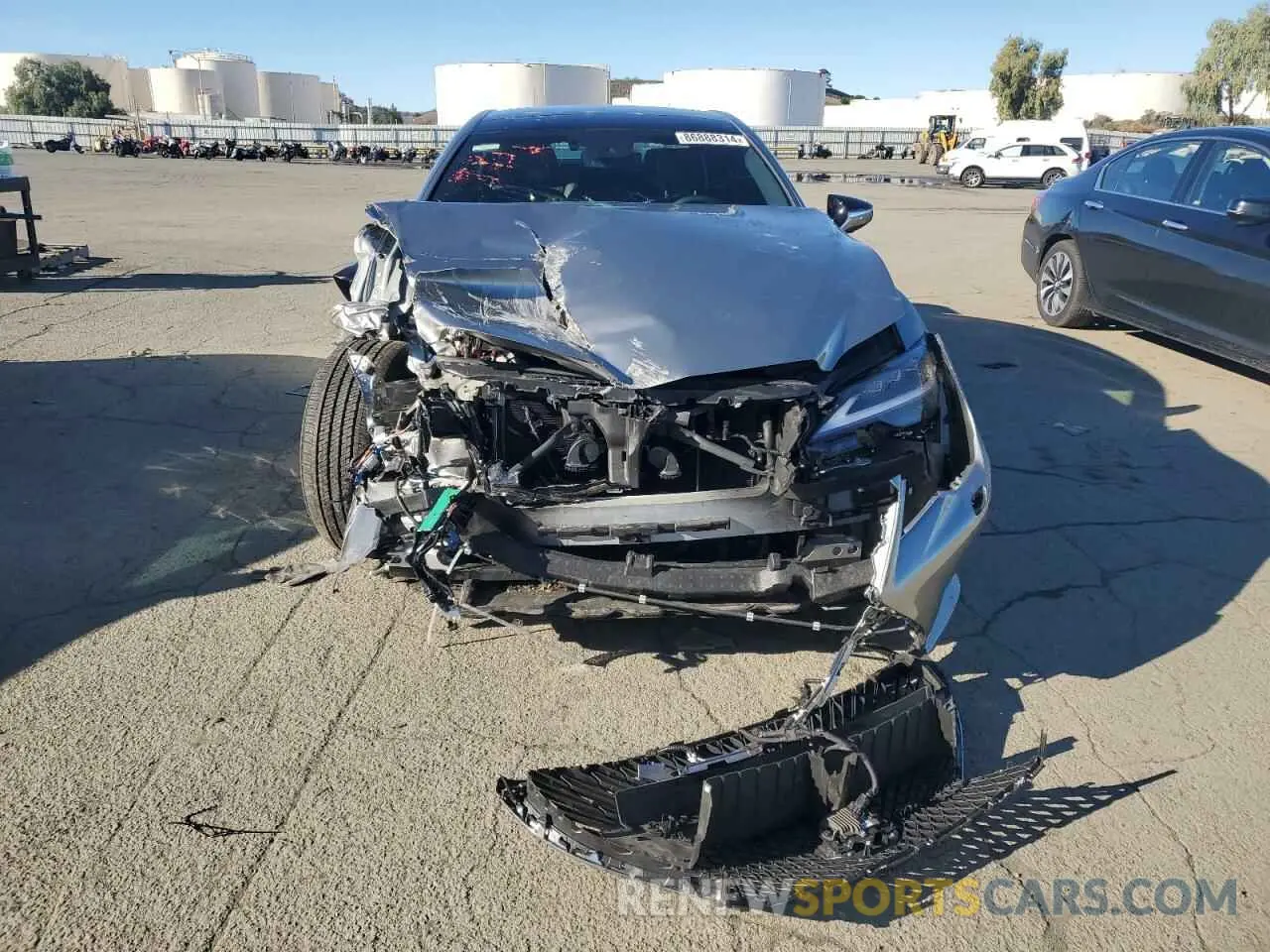 5 fotografías del automóvil dañado JTHD51FF2P5018953 LEXUS LS500 2023