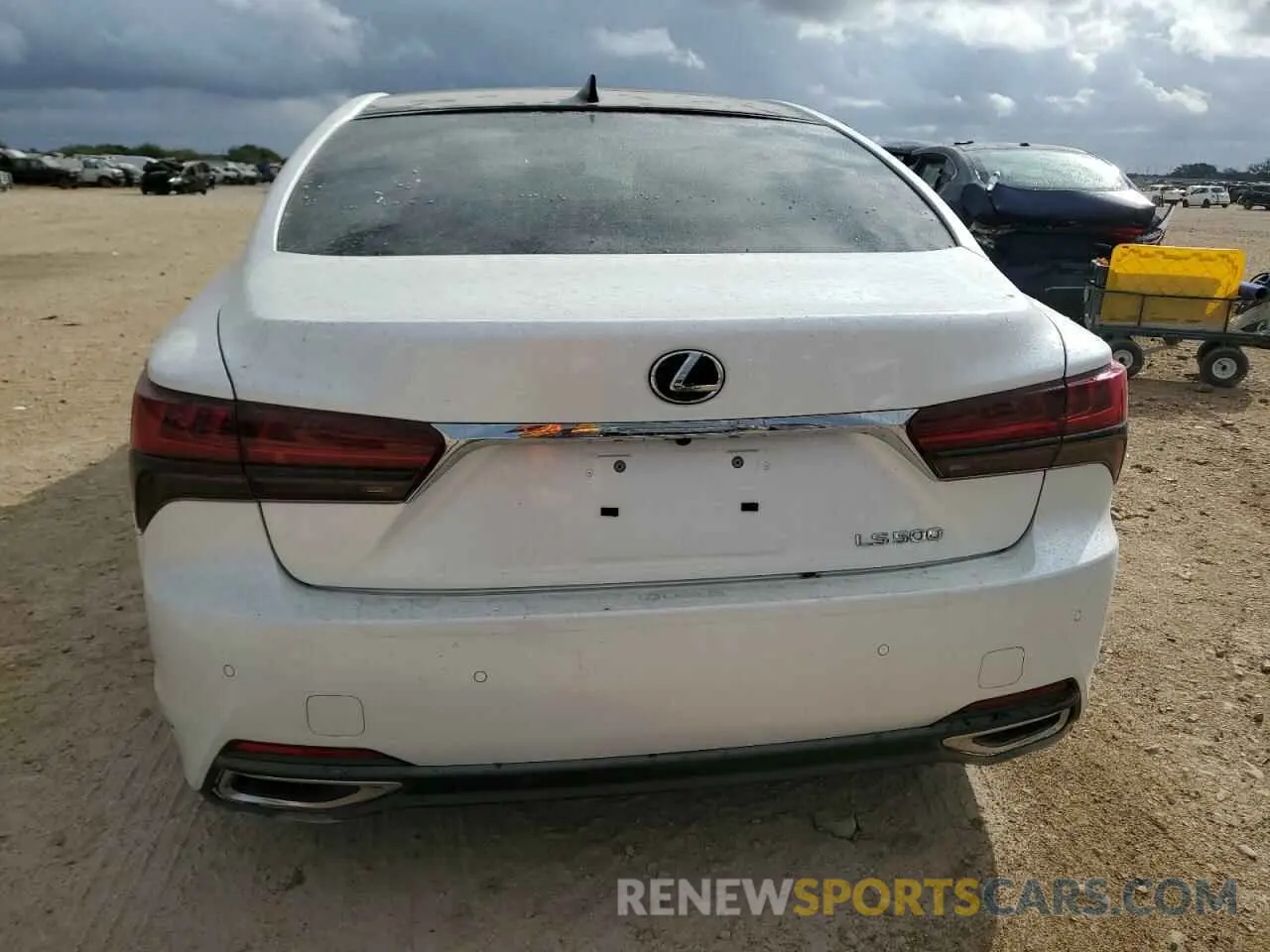 6 fotografías del automóvil dañado JTHD51FF3P5018878 LEXUS LS500 2023