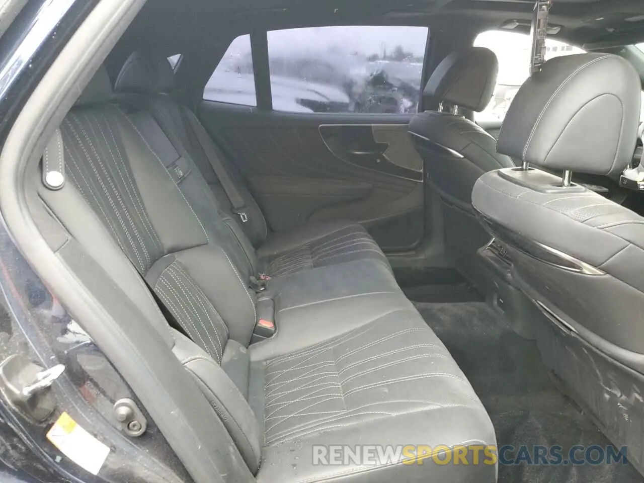 10 fotografías del automóvil dañado JTHD51FFXP5018375 LEXUS LS500 2023