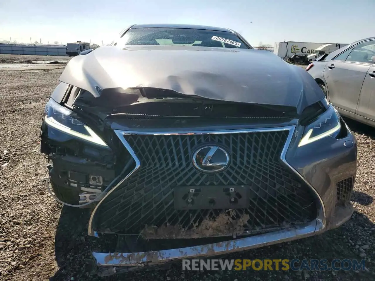 5 fotografías del automóvil dañado JTHD51FFXP5018702 LEXUS LS500 2023