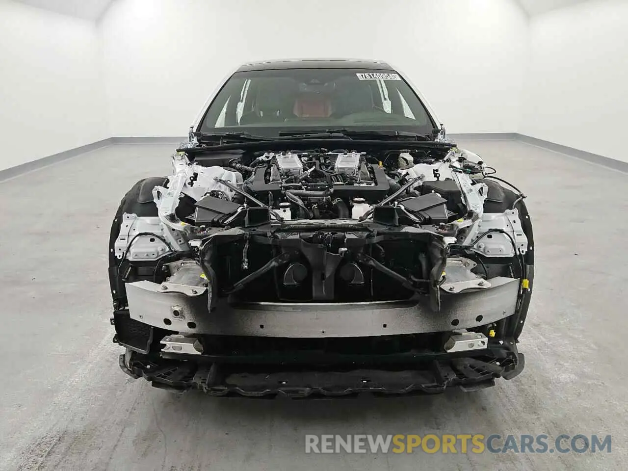 5 fotografías del automóvil dañado JTHF51FF3P5018680 LEXUS LS500 2023