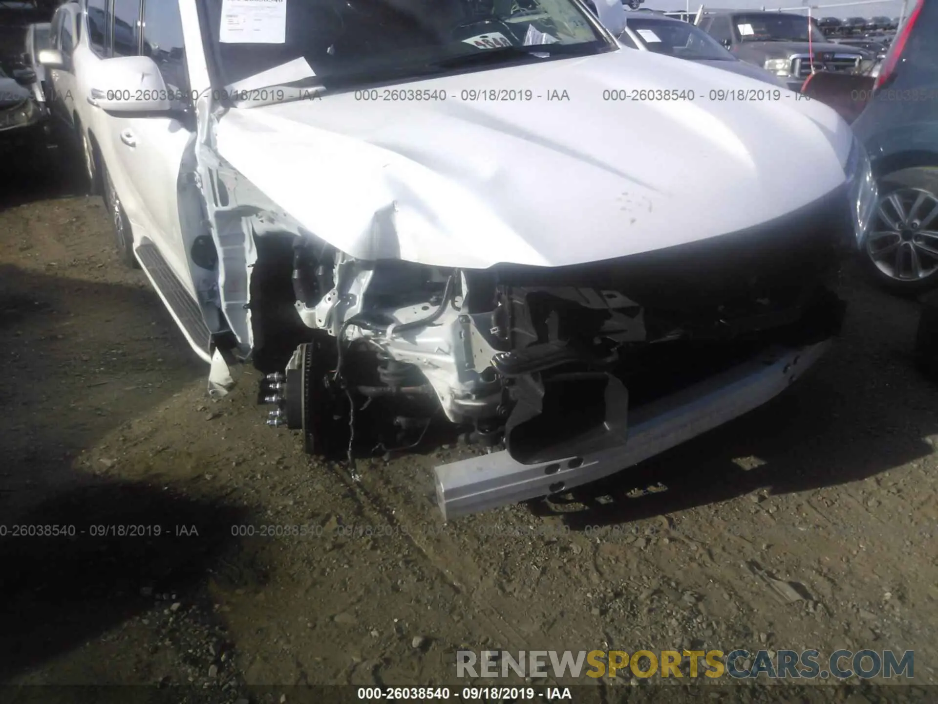 6 fotografías del automóvil dañado JTJHY7AX0K4286375 LEXUS LX 2019