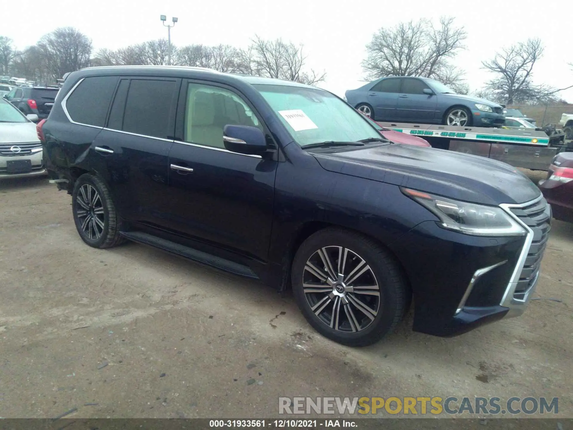 1 fotografías del automóvil dañado JTJHY7AX3K4287732 LEXUS LX 2019